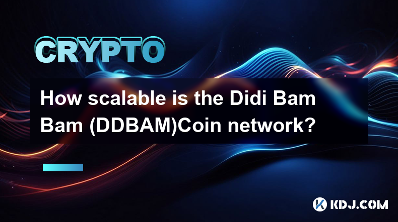 How scalable is the Didi Bam Bam (DDBAM)Coin network?