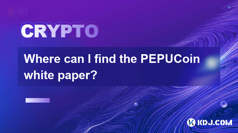 Where can I find the PEPUCoin white paper?