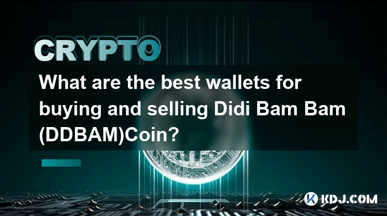 购买和销售 Didi Bam Bam (DDBAM)Coin 的最佳钱包是什么？