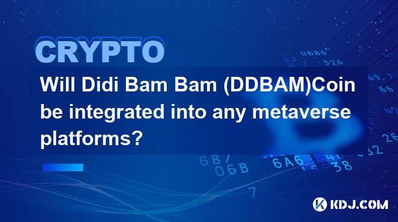 Didi Bam Bam (DDBAM)Coin 會整合到任何元宇宙平台嗎？