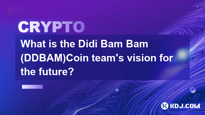 Didi Bam Bam (DDBAM)Coin 团队对未来的愿景是什么？