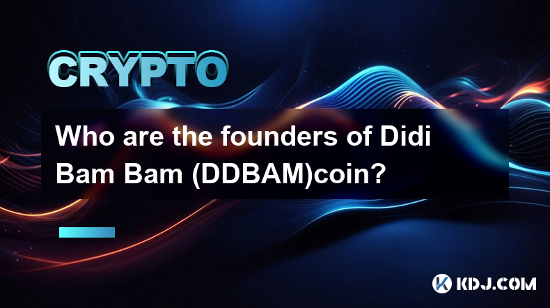 Who are the founders of Didi Bam Bam (DDBAM)coin?