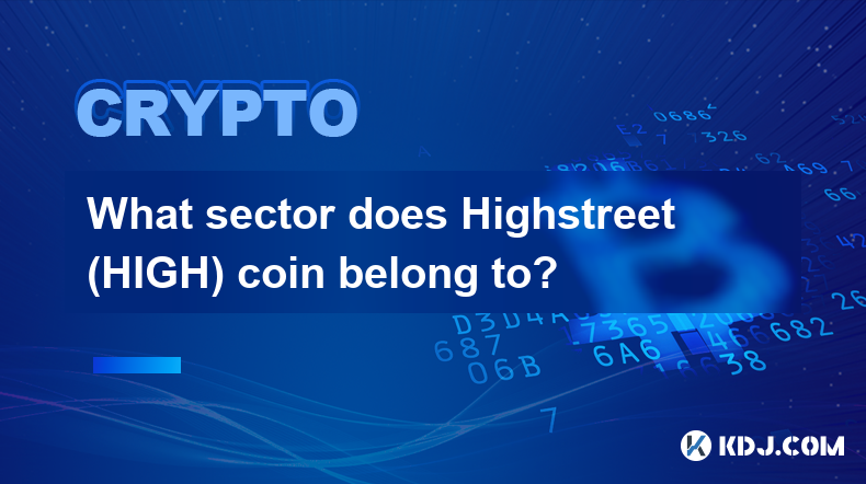 What sector does Highstreet (HIGH) coin belong to?