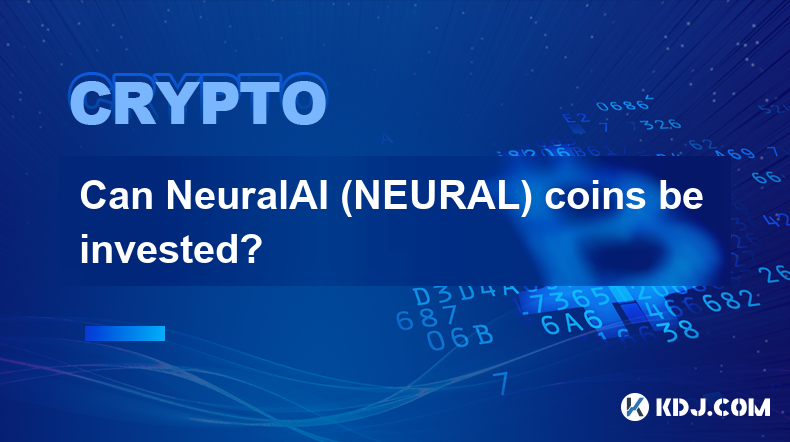 Can NeuralAI (NEURAL) coins be invested?