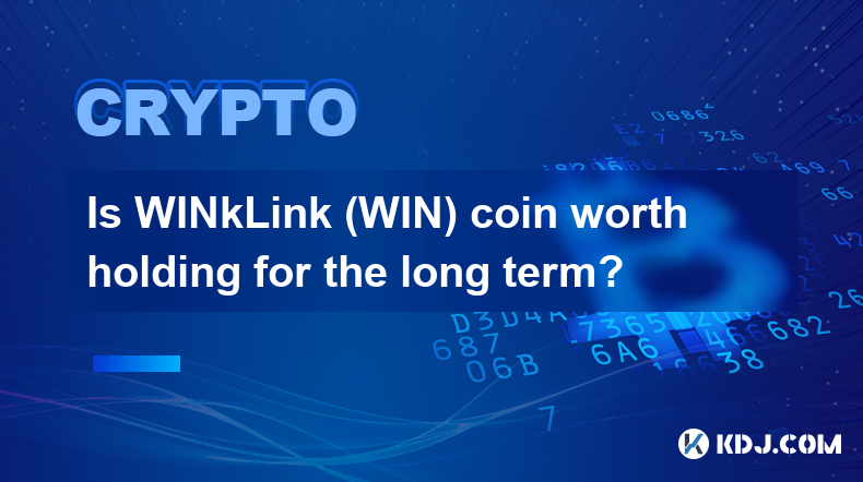 WINkLink (WIN) 幣值得長期持有嗎？