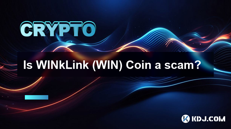 WINkLink (WIN) Coin 是詐騙嗎？