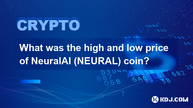 What was the high and low price of NeuralAI (NEURAL) coin?