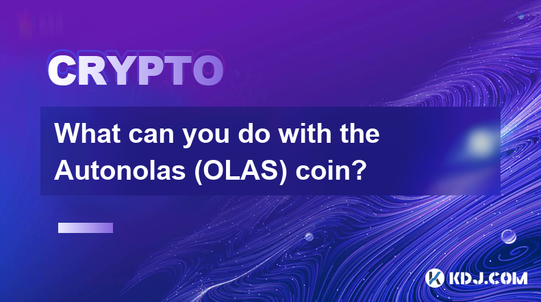 What can you do with the Autonolas (OLAS) coin?