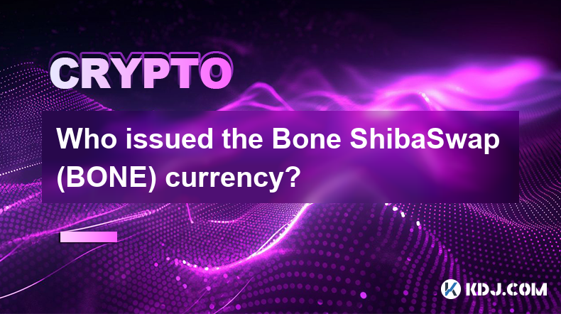 ボーン シバスワップ (BONE) 通貨を発行したのは誰ですか?