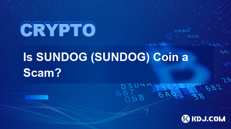 Is SUNDOG (SUNDOG) Coin a Scam?