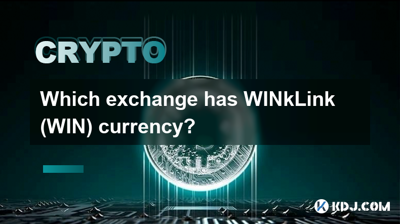 Which exchange has WINkLink (WIN) currency?