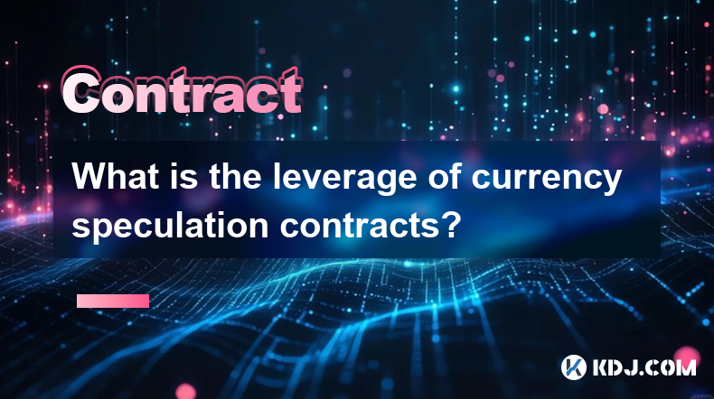 What is the leverage of currency speculation contracts?