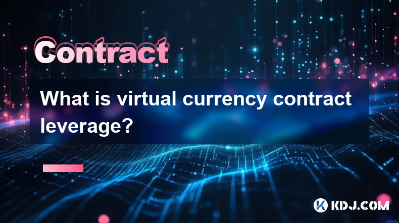 What is virtual currency contract leverage?