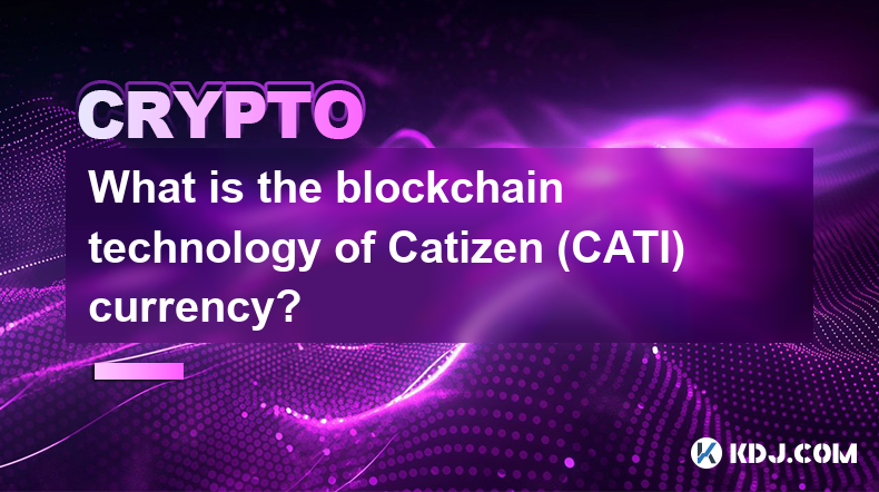 Quelle est la technologie blockchain de la monnaie Catizen (CATI) ?