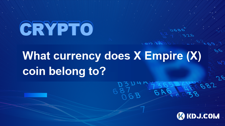 What currency does X Empire (X) coin belong to?