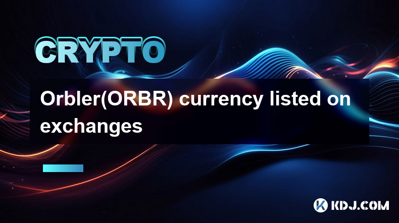 Orbler(ORBR) currency listed on exchanges