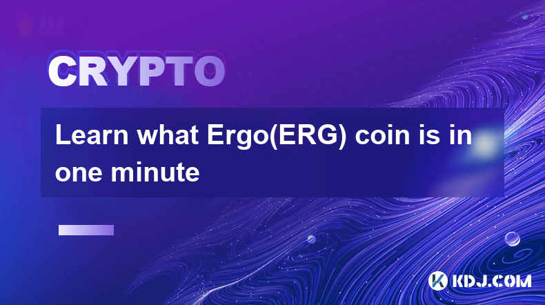 一分鐘了解 Ergo(ERG) 硬幣是什麼