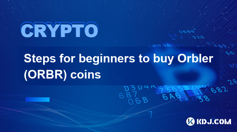 Steps for beginners to buy Orbler (ORBR) coins