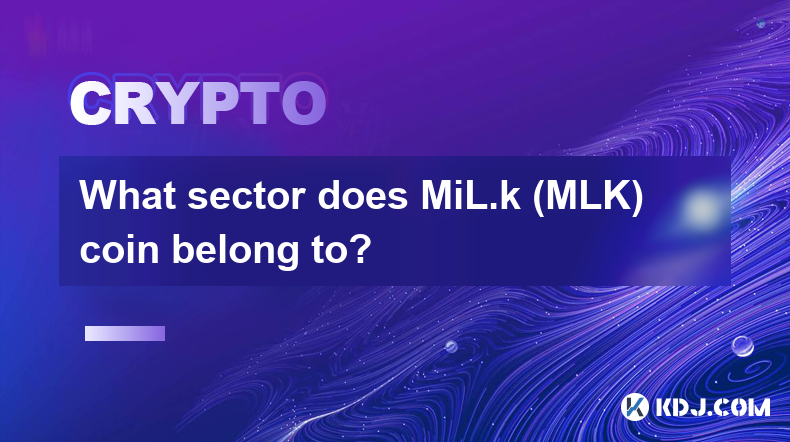 What sector does MiL.k (MLK) coin belong to?