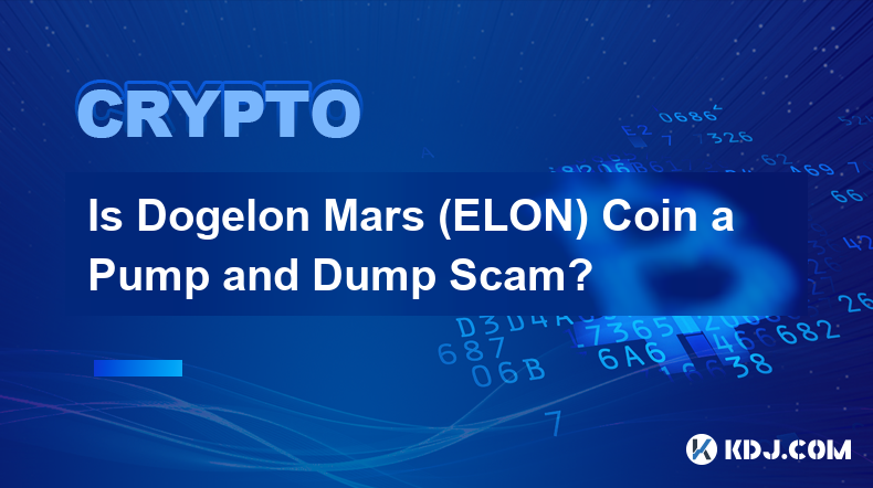 Dogelon Mars (ELON) Coin はポンプ・アンド・ダンプ詐欺ですか?