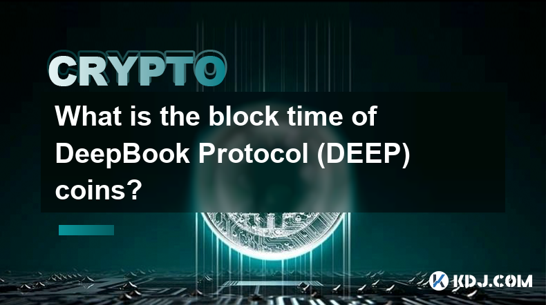 Quel est le temps de blocage des pièces du DeepBook Protocol (DEEP) ?