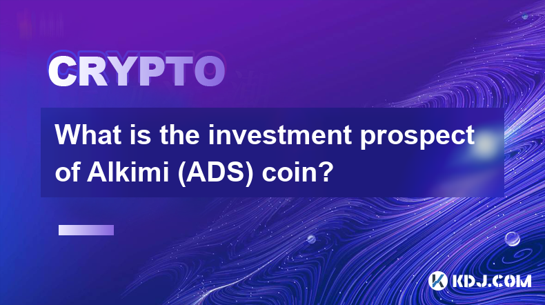 What is the investment prospect of Alkimi (ADS) coin?