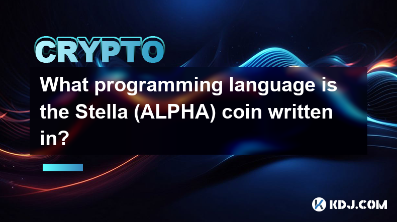 In welcher Programmiersprache ist die Stella (ALPHA)-Münze geschrieben?