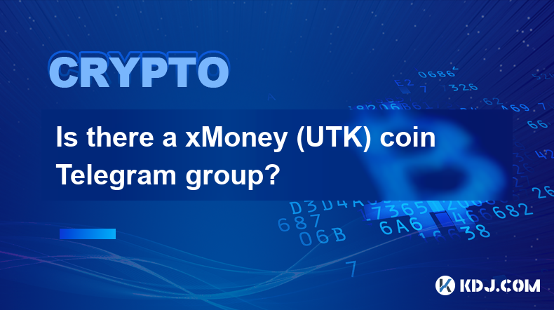 有 xMoney (UTK) 硬币 Telegram 群组吗？