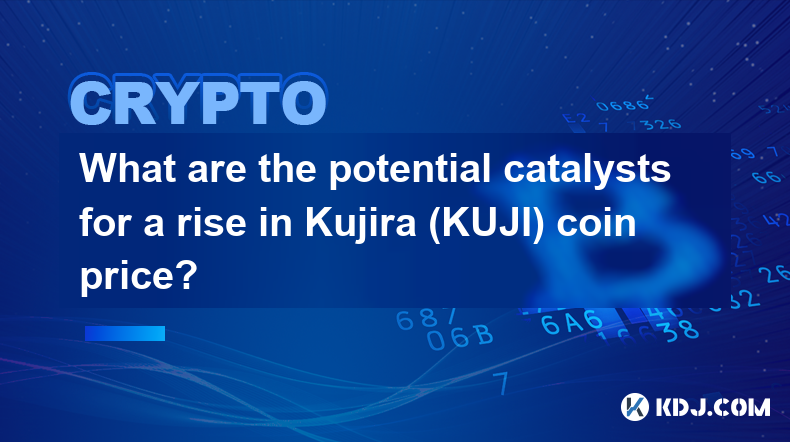 Kujira (KUJI) 币价格上涨的潜在催化剂是什么？