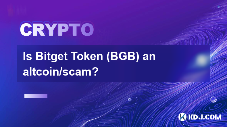 Is Bitget Token (BGB) an altcoin/scam?