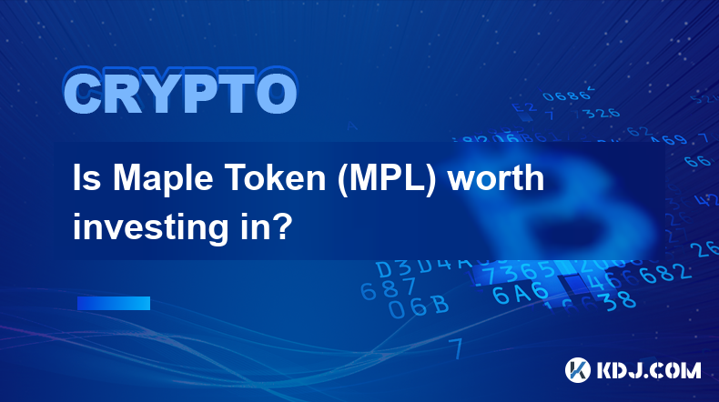 Is Maple Token (MPL) worth investing in?