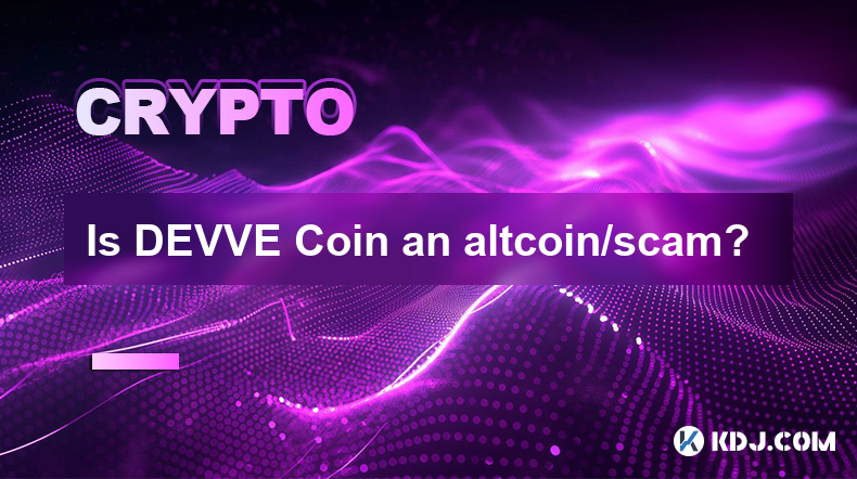 Is DEVVE Coin an altcoin/scam?