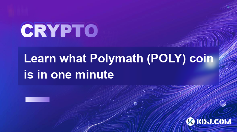 Découvrez ce qu'est la pièce Polymath (POLY) en une minute