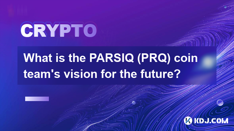 Was ist die Vision des PARSIQ (PRQ) Coin-Teams für die Zukunft?