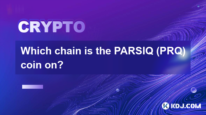 Which chain is the PARSIQ (PRQ) coin on?