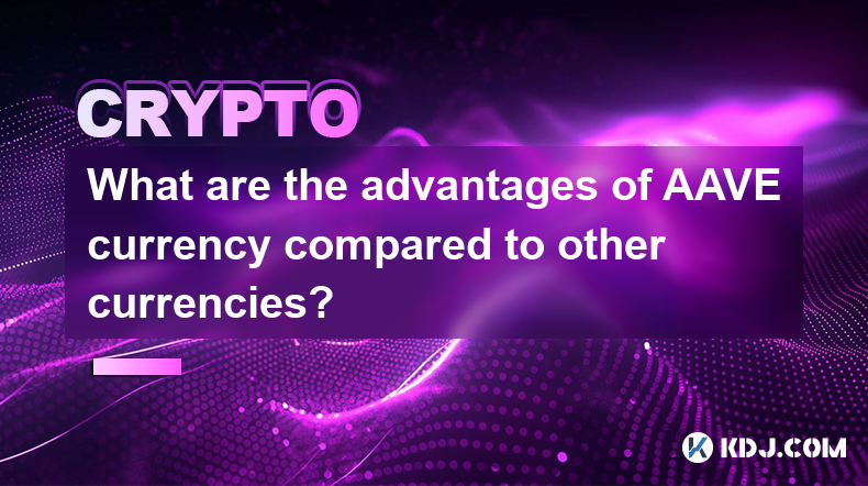 What are the advantages of AAVE currency compared to other currencies?