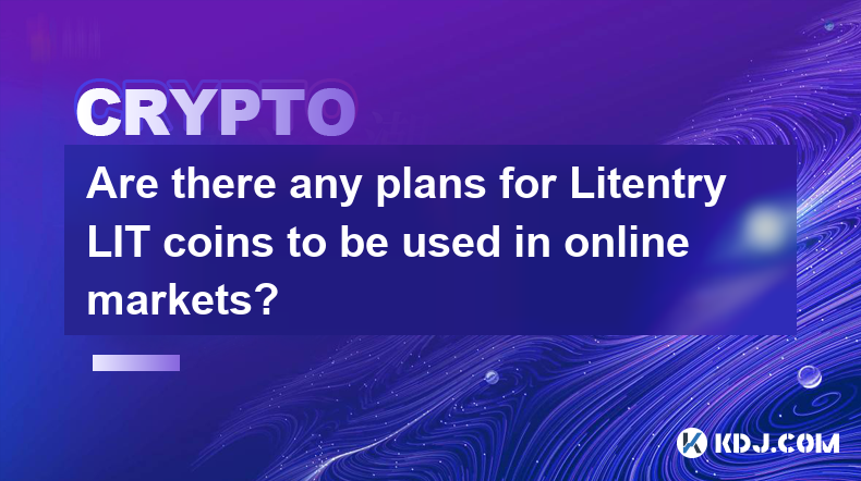 Are there any plans for Litentry LIT coins to be used in online markets?