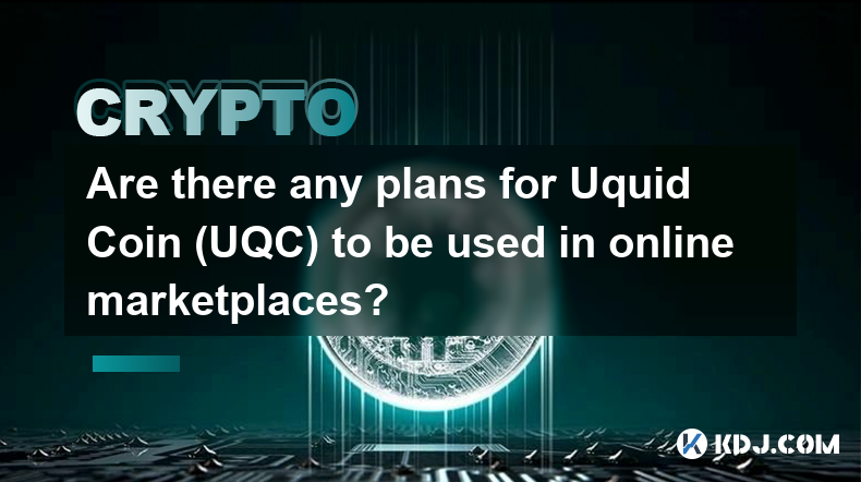 Uquid Coin(UQC)을 온라인 마켓플레이스에서 사용할 계획이 있나요?