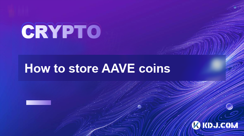 如何存储 AAVE 硬币