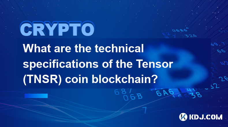 What are the technical specifications of the Tensor (TNSR) coin blockchain?