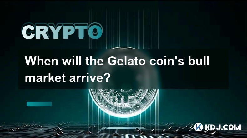 When will the Gelato coin’s bull market arrive?