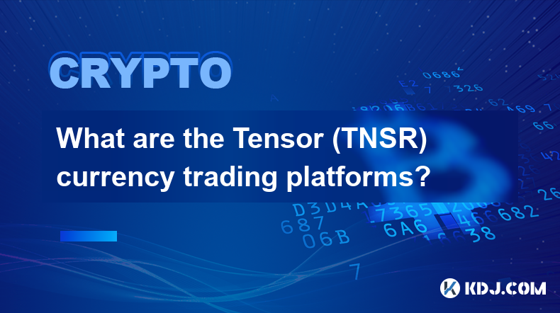 Tensor (TNSR) 通貨取引プラットフォームとは何ですか?