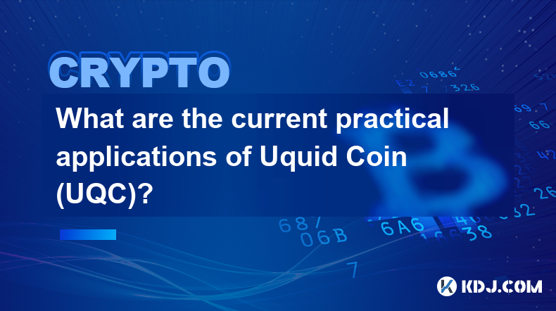 What are the current practical applications of Uquid Coin (UQC)?