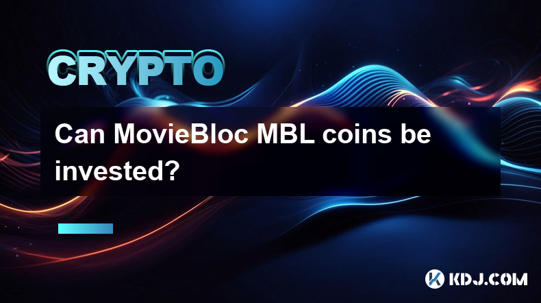 Can MovieBloc MBL coins be invested?