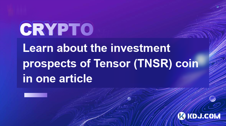 Découvrez les perspectives d'investissement de la pièce Tensor (TNSR) dans un article