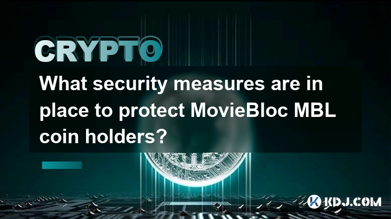 What security measures are in place to protect MovieBloc MBL coin holders?