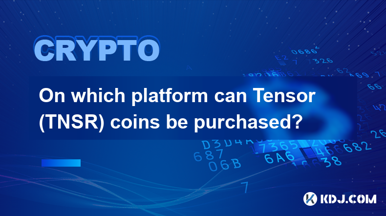 On which platform can Tensor (TNSR) coins be purchased?