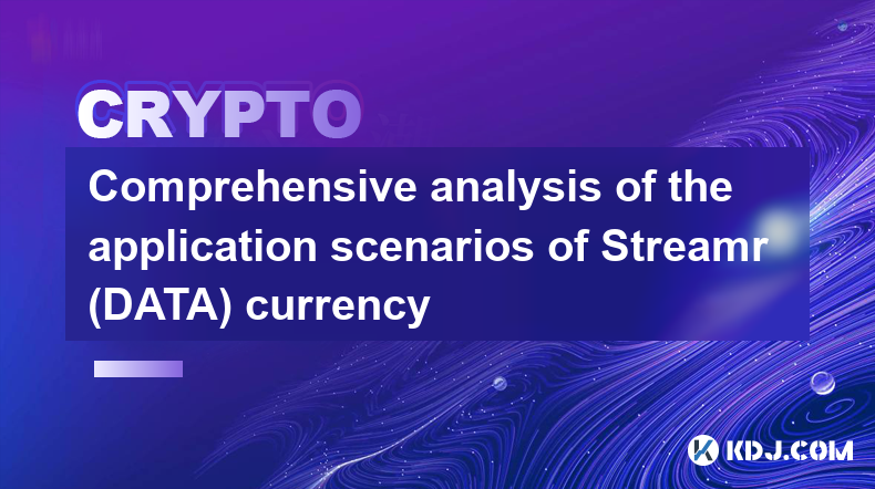 Analyse complète des scénarios d'application de la devise Streamr (DATA)