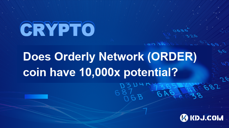 Orderly Network (ORDER) コインには 10,000 倍の可能性がありますか?