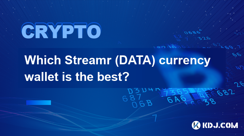 Which Streamr (DATA) currency wallet is the best?